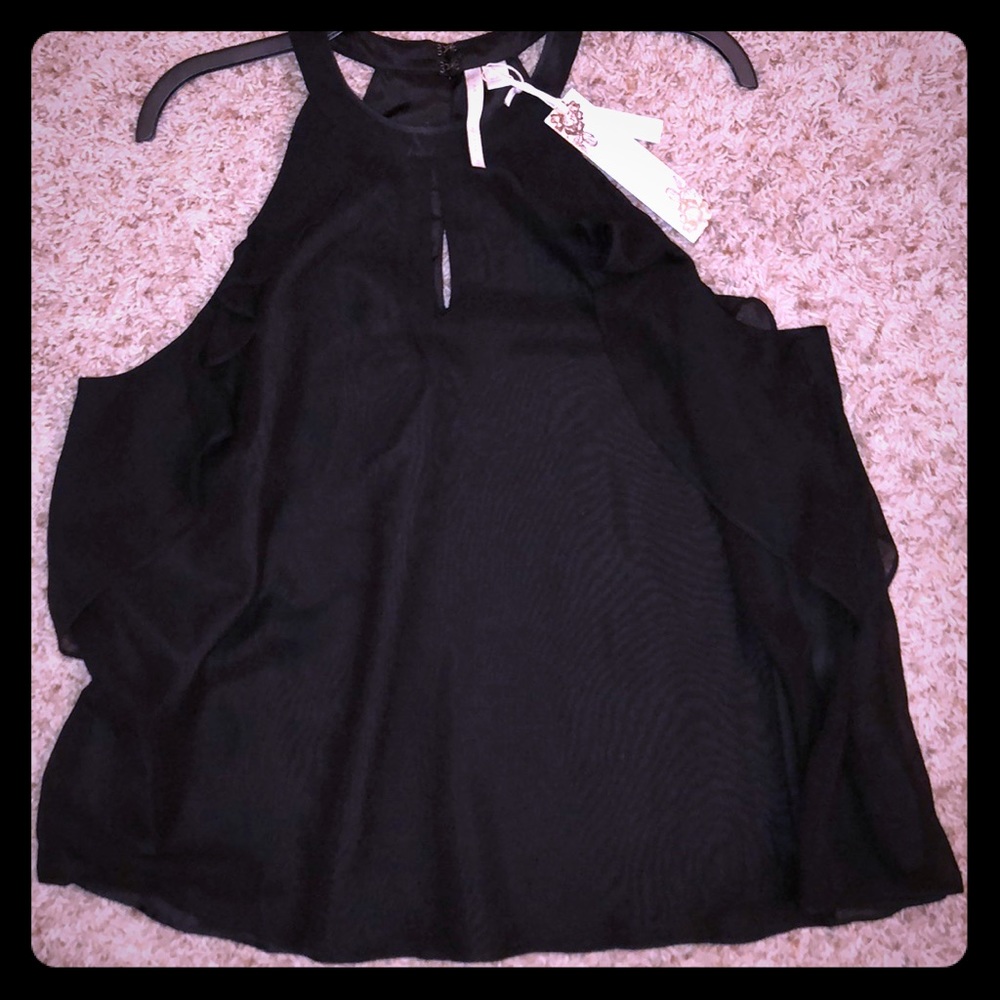 Dressy sleeveless top